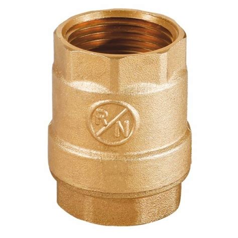 Rn Forged Brass Vertical Check Valve For Bathroom Screwed At Rs 162