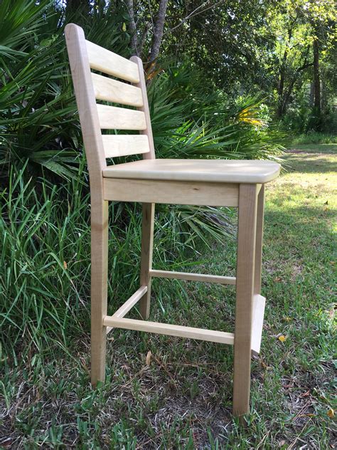 Tall Chair Hard Maple Designed And Built By Jack Biliter Tall Chairs