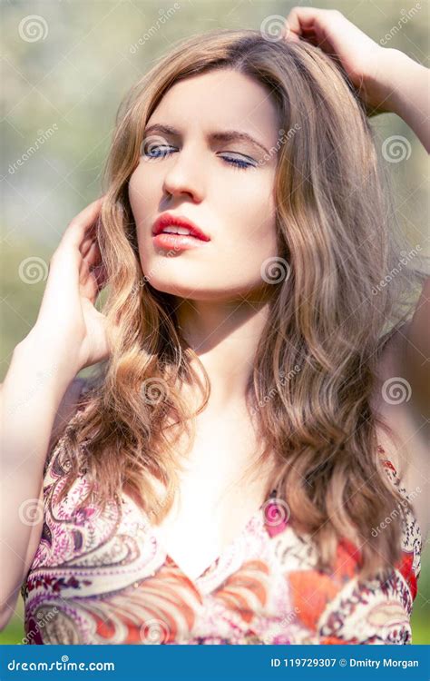 Lifestyle Ideas And Concepts Closeup Portrait Of And Sensual Lady Stock Image Image Of 2025