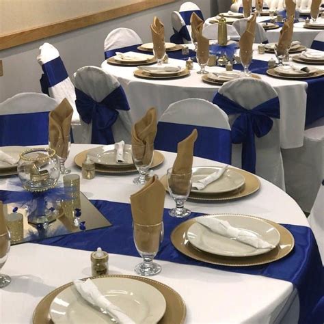 April 25, 2013 by susan 91 comments. *White Round Polyester Tablecloths - $3 *Navy Blue Satin ...