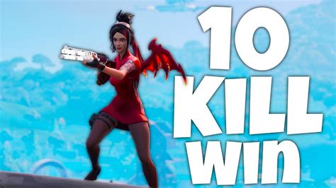 Simple 10 Kill Win On Fortnite Rtx 2070 I7 8700 Youtube