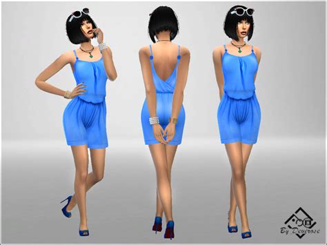 The Sims Resource Short Jumpsuit