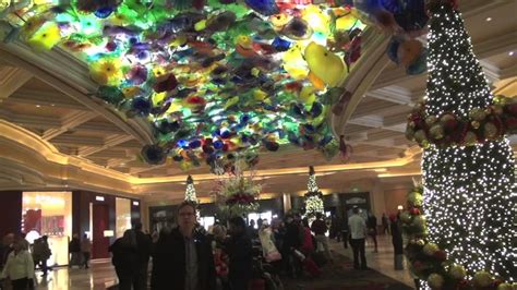 The Lobby Bellagio Las Vegas Youtube