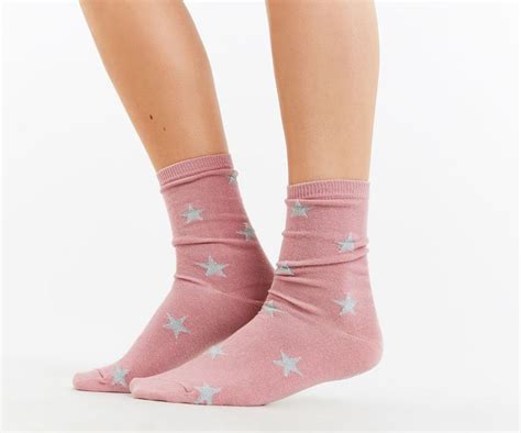 Marias Style Planet Soxy Striped Socks Socks Sandals Heels