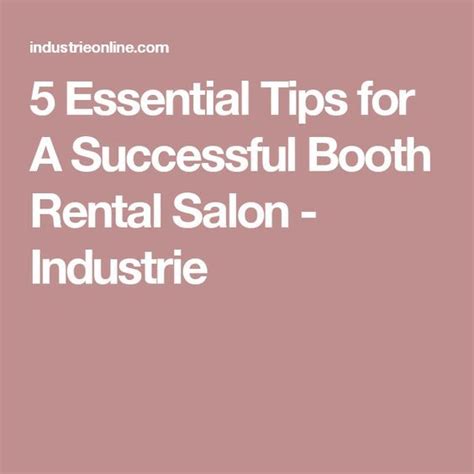 Check spelling or type a new query. 5 Essential Tips for A Successful Booth Rental Salon | Salon booth rental, Booth rent salon ...