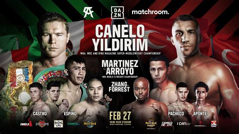 The fight card begins saturday, feb. Martinez-Arroyo added to Canelo undercard - Boxing Social