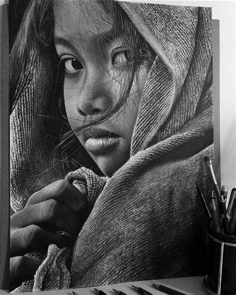 Sketch Amazing Hyper Realistic Charcoal Drawings Ubicaciondepersonas