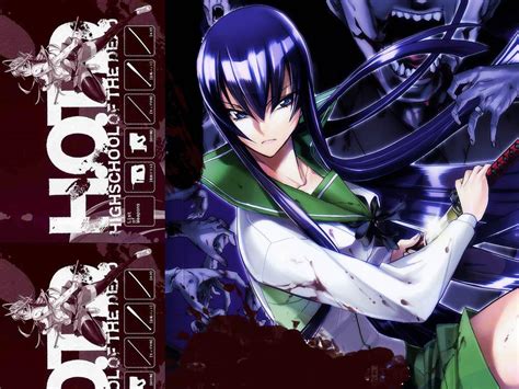 Anime Review Hotd High School Of The Dead 2010