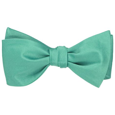 Aquamarine Self Tie Bow Tie Shop At Tiemart Tiemart Inc