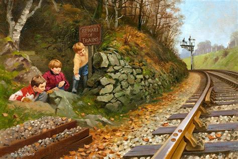 Railway And Landscape Paintings By Rob Rowland Gra