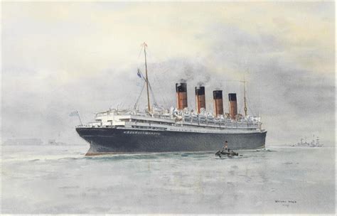 Rms Aquitania The Ship Beautiful Built In 1914 For The Cunard Line