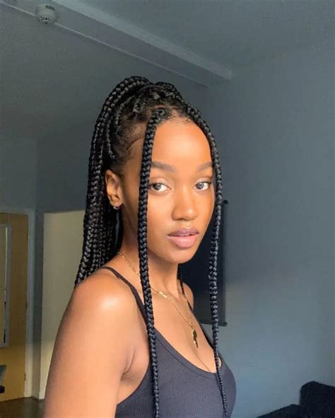 Beautiful Jumbo Box Braids Ideas For ThriveNaija