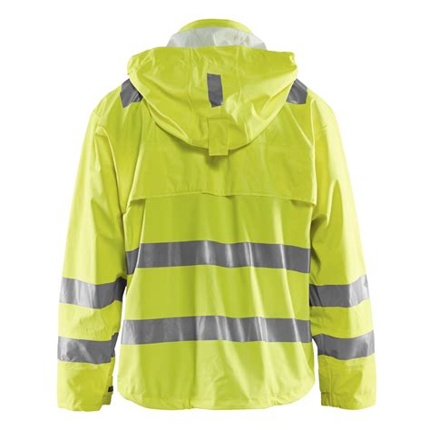 Blaklader 4303 Fr High Vis Yellow Waterproof Jacket