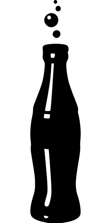 You can use these free icons and png images for your photoshop design, documents, web sites, art projects or google presentations, powerpoint templates. Collection of Coke PNG Black And White. | PlusPNG