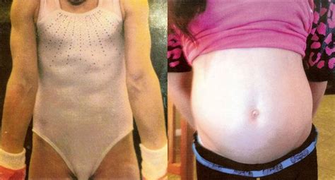 Think Like A Doctor The Gymnast S Big Belly Toned Stomach Bloated