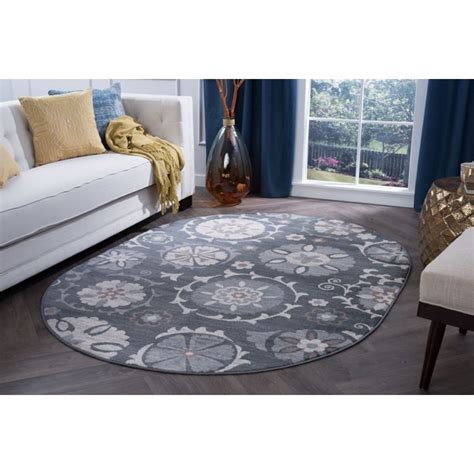 Bliss Rugs Wilma Transitional Indoor Oval Area Rug