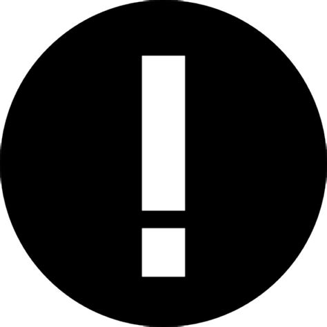 8 Warning Icon Circle Images Do Not Symbol Red Circle
