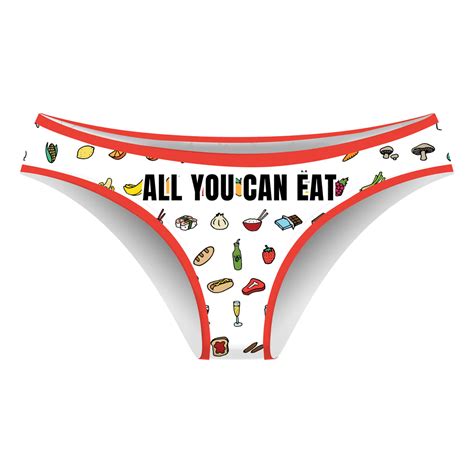 All You Can Eat Hipster Panty Sassypants Fashion Panties