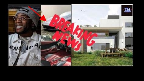 Grammy Nominee Burna Boy Flaunt His New Car And House In Lekki Nigeria