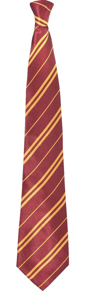 harry potter gryffindor neck tie red yellow striped one size wearable costume accessory for