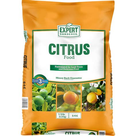 Expert Gardener Citrus Plant Food Fertilizer 6 4 6 10 Lbs Walmart