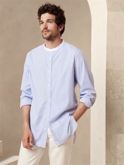 Relaxed Tunic Shirt Banana Republic