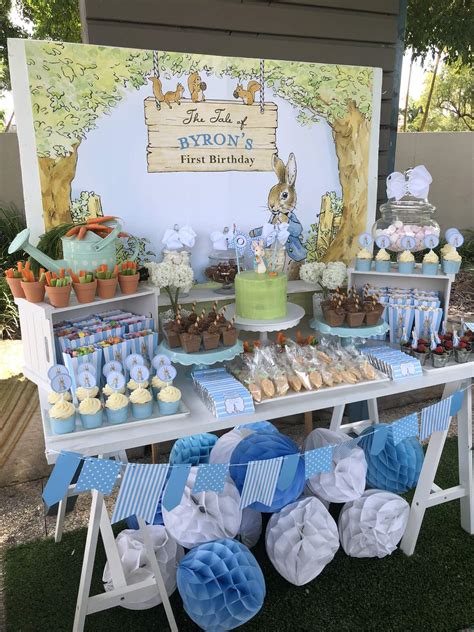 Peter Rabbit Birthday Party Ideas Photo 1 Of 12 Catch My Party