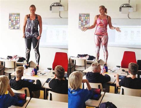 Esta Maestra Se Desnuda Para Ense Ar A Sus Estudiantes Sobre El Cuerpo Humano Wow