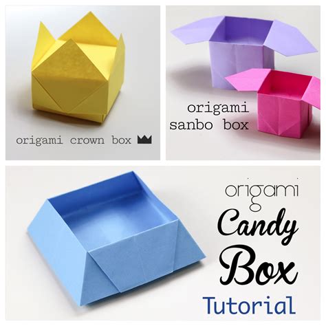 3 Easy Origami Boxes Photo Instructions Paper Kawaii