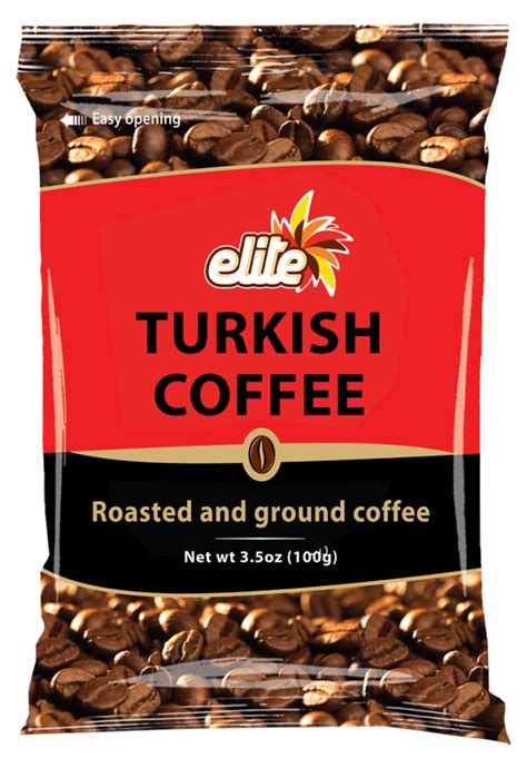 Turkish Coffee 3 5oz Elite KP