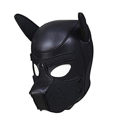 Buy Sexy Cosplay Role Play Dog Full Head Soft Padded Latex Rubber Puppy