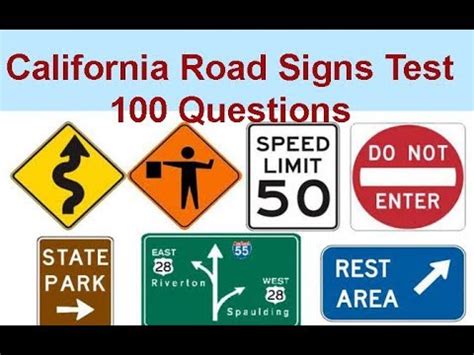 Regulatory Signs For Driving Test