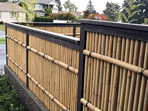 Top 50 Best Bamboo Fence Ideas Backyard Privacy Designs