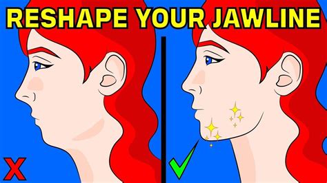 How To Naturally Reshape Your Jawline In 3 Minutes A Day Youtube