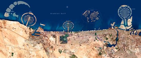Ηνωμένα αραβικά εμιράτα n pl (inoména araviká emiráta). Ντουμπάι δορυφορικό χάρτη - Δορυφορικός χάρτης του ...