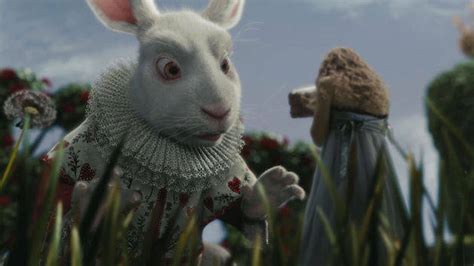 Alice In Wonderland White Rabbit Tim Burton