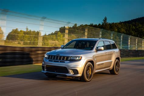 2018 Jeep Grand Cherokee Trackhawk First Drive Review Automobile Magazine