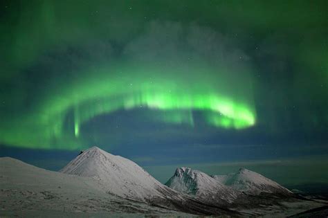 Aurora Borealis In Arctic Norway Photograph By Antonyspencer Fine Art