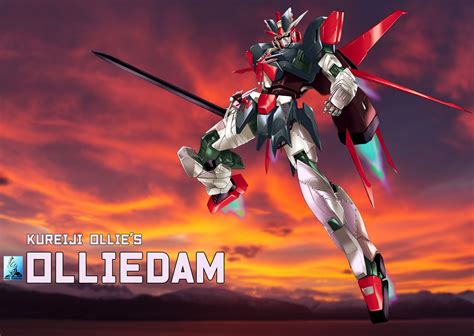 Kureiji Ollie Earthree Gundam And Aile Strike Gundam Hololive And 5