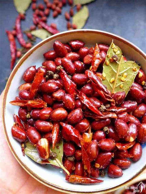 Sichuan Spicy Peanuts Mala Peanuts 麻辣花生 Red House Spice
