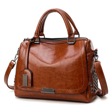 Newest Designer Ladies Pu Leather Handbag Stylish Women Bag Brand