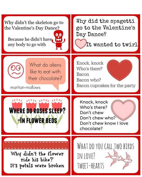 Printable Jokes Funny Valentines Cards