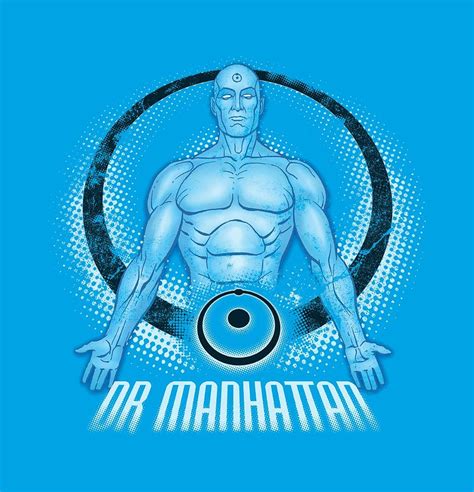 Watchmen Dr Manhattan Digital Art By Brand A
