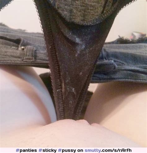 Youngvain“ Post Orgasm Stained Panties” Panties Sticky Pussy Wet