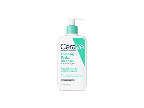 Cerave Foaming Facial Cleanser For Normal To Oil Skin Ingredients And