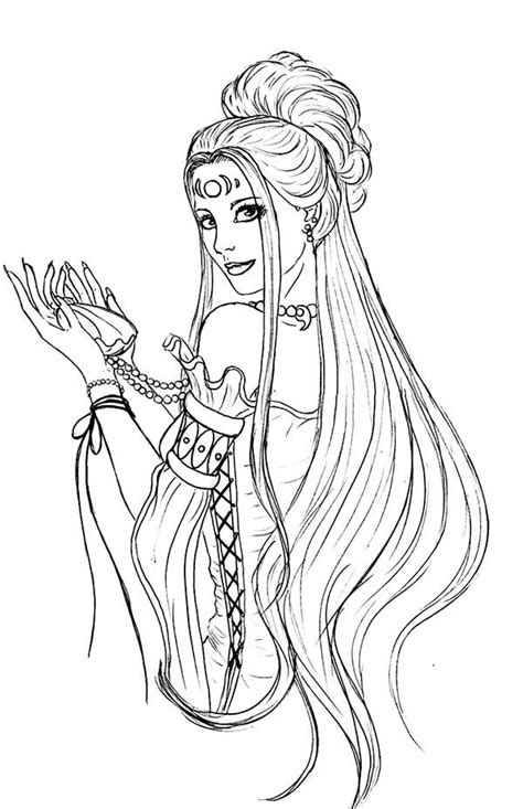 Aphrodite Stunning Picture Of Aphrodite Coloring Page Coloring Pages Mermaid Coloring