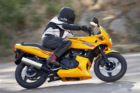 New battery and galfer braided steel brake lines installed. 2007 Kawasaki Ninja 500R