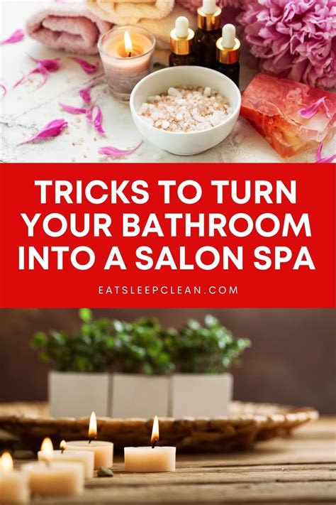 amazing tricks to turn your bathroom into a salon spa homehacks diy home spa salon spa