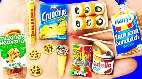50 Diy Miniature Food Realistic Hacks And Crafts For Barbie Dollhouse