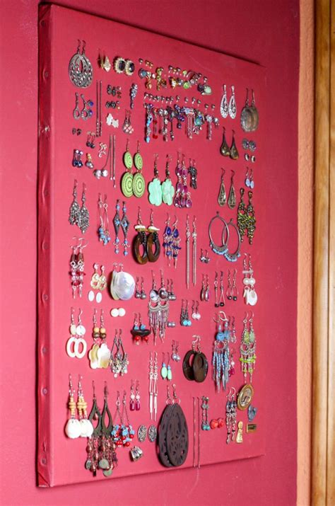 Diy Earring Holder For Studs And Display Organizer Oh The Things We